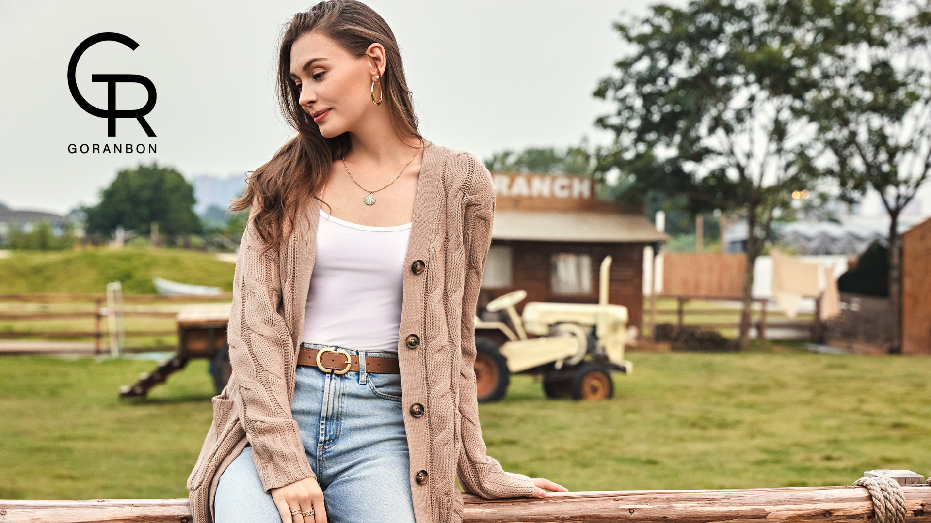Amazon.com: Goranbon Women's Cable Knit Cardigan Long Sleeve Open